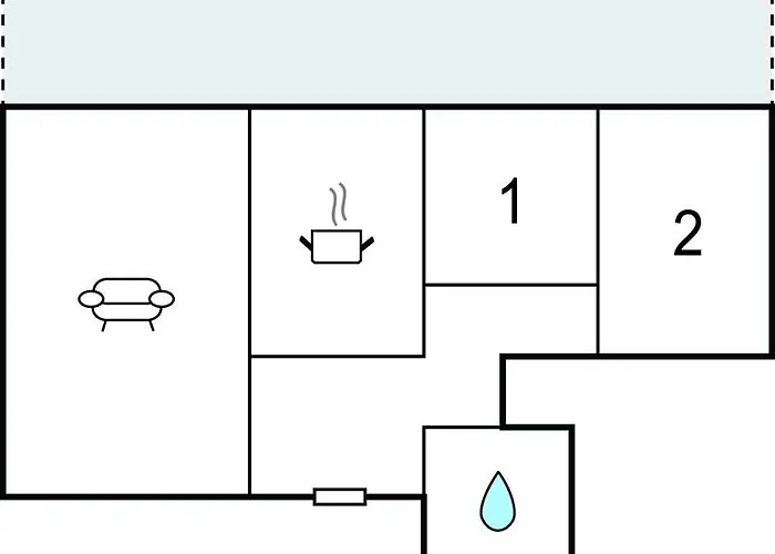 2 Bedroom Amazing In Lägenhet